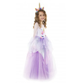 Unicorn Kostüm Unicorn Elbisesi Uzun Kollu Özel Üretim - 3