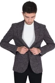 Cengiz İnler Sivri Yaka Portofino Erkek Ceket - 6
