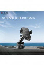 C173 Vakumlu 360 Derece Ayarlanabilir Araç İçi Telefon Tutucu - 2