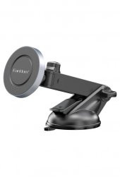 EH211 Vakumlu Ayarlanabilir Vantuzlu Manyetik Mıknatıslı Magsafe Araç İçi Telefon Tutucu - 1