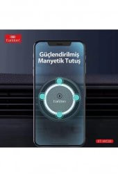 WC33 Izgara Klipsli 15W Kablosuz Şarjlı Magsafe Araç İçi Telefon Tutucu - 3