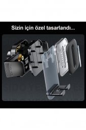 C261 Vakumlu 360 Derece Ayarlanabilir Kıskaçlı Araç İçi Telefon Tutucu - 5