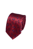 Cengiz İnler Şal Desenli Mendilli Mikrofiber Erkek Kravat thumbnail 8