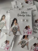 Bride To Be - Kına Hediyeliği İnci Küpe Hediyeliği Bekarlığa Veda 25 adet - 1