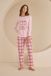 Pembe Its The Most Pijama Takımı - 2