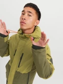 JACK JONES Erkek Softshell Rüzgar Geçirmez Mont 12241637 thumbnail 6