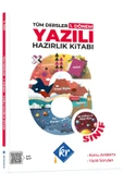 6. Sınıf Tüm Dersler 1. Dönem Yazılı Hazırlık Kitabı KR Akademi Yayınları - 1