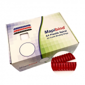 MAPİBİND 51MM PLASTİK SPİRAL KIRMIZI 50 AD - 1