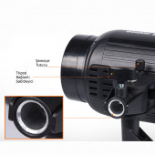 Godox E250 Stüdyo Paraflaş Kafası (250 Watt) thumbnail 2