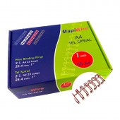 MAPİWİRE 1 INCH KUTU TEL KIRMIZI 50 AD. - 1