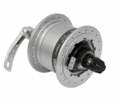 SHIMANO ÖN GÖBEK DİNAMOLU 36 delik MANDALLI SİYAH - 1
