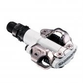 SHIMANO PEDAL MTB 520 BEYAZ+SH51 KAL DAHİL - 1
