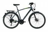 28J BİSAN TRX 8500 CITY ŞEHİR BİSİKLETİ - PARLAK GRİ SARI - 50 KADRO - 1