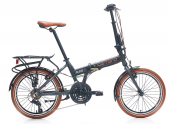 20J CARRARO FLEXI 121 21V VB KATLANIR BİSİKLET - ANTRASİT BAKIR - 1