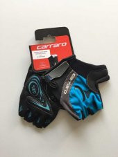 CARRARO KISA PARMAK ELDİVEN V7 B - SİYAH MAVİ - L beden thumbnail 1