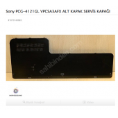 Sony PCG-4121GL VPCSA3AFX ALT KAPAK SERVİS KAPAĞI - 1