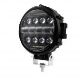 Offroad Angel Adaptif 15 led 96w Çalışma Lambası Yuvarlak Sis - 5