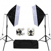 Gdx TLB-4 Pro Light 50x70 cm Video ve Fotoğraf Çekim 2'li SoftBox Seti - 4 Duylu Softbox - 1