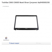 Toshiba C660 C660D Bezel Ekran Çerçevesi Ap0H0000200 - 1