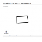 Packard bell Lm82 Ms2291 Notebook Bezel - 1