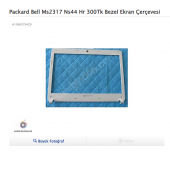 Packard Bell Ms2317 Ns44 Hr 300Tk Bezel Ekran Çerçevesi - 1