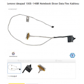 Lenovo ideapad 100S-14IBR Notebook Ekran Data Flex Kablosu - 1