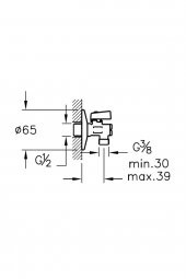 Filtreli Ara Musluk A45200 (2 Adet) - 2