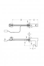 Aquasee Nature A47100sta Fotoselli Lavabo Bataryası, Elektrikli, Çift Su Girişli, Krom - 2