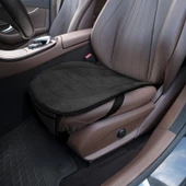 Otom Premium Ön Koltuk Minderi Yüksek Kalite Keten Ekstra Cepli Siyah - 1