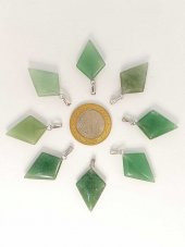 Aventurin Taşı Ok Ucu Şekilli Kolye Ucu (42665) thumbnail 2