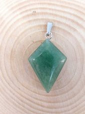 Aventurin Taşı Ok Ucu Şekilli Kolye Ucu (42665) thumbnail 3
