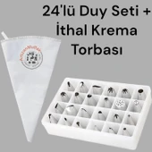 KÜÇÜK DUY SETİ 4 cm 24'LÜ (BDS-24) + Krema torbası - 1