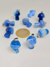 Akik Taşı Mantar Şekilli Kolye Ucu (42680) thumbnail 2