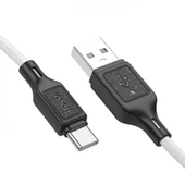 Coofbe Hc Seri Super Şarj Silikon Kopmaz 1Mt Usb To Type-C Şarj Kablosu Veri Aktarım Kablosu - 8