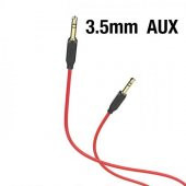 Coofbe Hc Seri 1Mt 3.5MM Aux Kablosu Ses Aktarım Kablosu AUX to AUX Araç Hoparlör Kulaklık Aux Kablo - 2