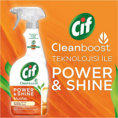 Cif Power Shine Mutfak Sprey Temizleyici 750 ml 2 li Set - 2