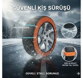 Space Kaydırmaz Oto Kar Çorabı Güvenli ve Pratik ZICO10 thumbnail 1