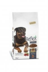 Reflex Adult Dog Kuzu Etli & Pirinçli Yetişkin Köpek Maması 15 Kg - 1