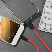Coofbe Hc Seri Super Şarj 1Mt 3A USB to Type-C Şarj Kablo Ve Veri Aktarım Kablosu Type-C Ultra Hızlı Data ve Şarj Kablosu - 3