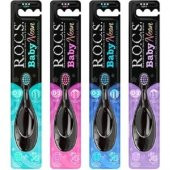 R.o.c.s. Rocs Neon 0-3 Yaş Bebek Diş Fırçası (Yumuşak) - 1