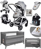 Baby Home Yeni Doğan Set Paketi 990 Travel Sistem Bebek Arabası Lorelli Anne Yanı Oyun Parkı Yatak Beşik - 1