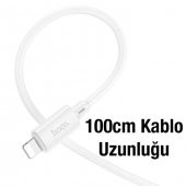 Polham HC Series 1MT 20W Type-C to iPhone Lightning Süper Hızlı Şarj ve Data Kablosu, Akım ve Isı Korumalı  Silikon Kopmaz Kablo - 4