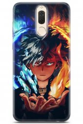 Huawei Mate 10 Lite Uyumlu Kılıf Supers 13 Todoraki Anime Case Kapak Mavi - 1