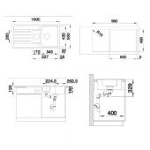 Blanco Legra 6S - Beyaz Evye - Granit Eviye thumbnail 2