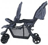 Sunny Baby 9032 Arwen Arka Arkaya İkiz Bebek Arabası - 4