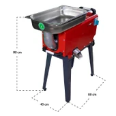 Salça Makinası Sıkma Makinası 220v  2,2 Kw 3000 Devir 400 Kg/s - 2