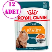 Royal Canin Intense Beauty Jelly 85 gr 12 ADET thumbnail 2