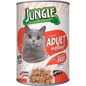 Jungle Kedi Konservesi Biftekli 415 GR thumbnail 1