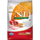 ND Düşük Tahıllı Tavuk Etli Narlı Kısırlaştırılmış Kedi Maması 5 kg - 1