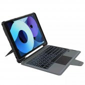 Nillkin Apple iPad 10.2 2019 /2021 Klavye Kılıf Set - 4